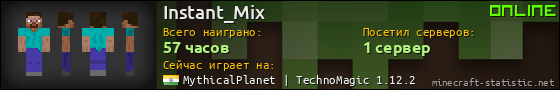 Юзербар 560x90 для Instant_Mix