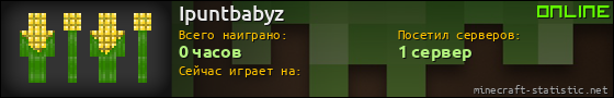 Юзербар 560x90 для Ipuntbabyz