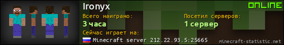 Юзербар 560x90 для Ironyx