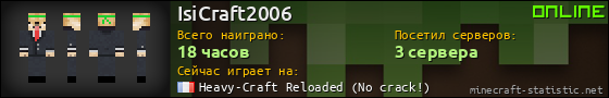 Юзербар 560x90 для IsiCraft2006