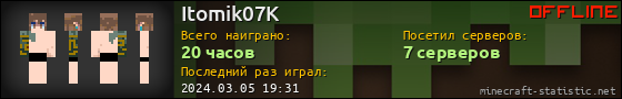 Юзербар 560x90 для Itomik07K