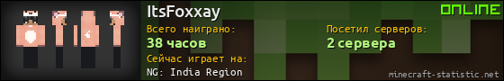 Юзербар 560x90 для ItsFoxxay