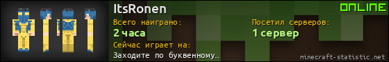 Юзербар 560x90 для ItsRonen