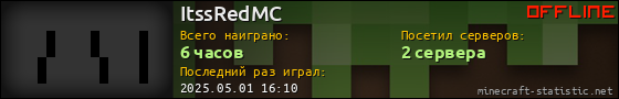 Юзербар 560x90 для ItssRedMC