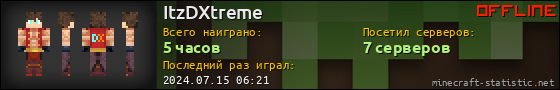 Юзербар 560x90 для ItzDXtreme