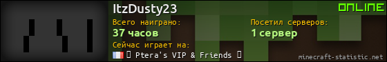 Юзербар 560x90 для ItzDusty23