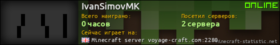 Юзербар 560x90 для IvanSimovMK