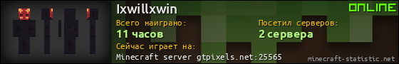 Юзербар 560x90 для Ixwillxwin