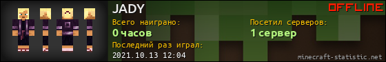 Юзербар 560x90 для JADY