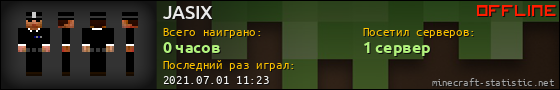 Юзербар 560x90 для JASIX