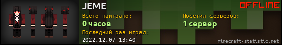 Юзербар 560x90 для JEME