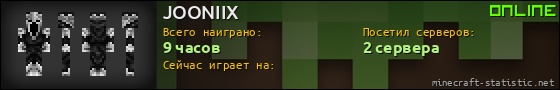 Юзербар 560x90 для JOONIIX