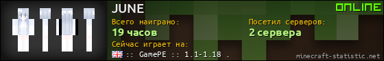 Юзербар 560x90 для JUNE