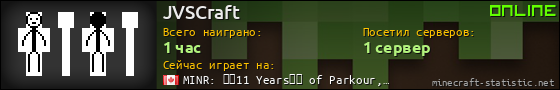 Юзербар 560x90 для JVSCraft