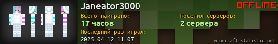 Юзербар 560x90 для Janeator3000