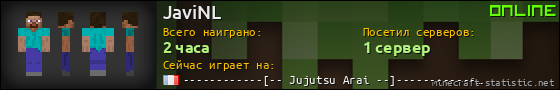 Юзербар 560x90 для JaviNL