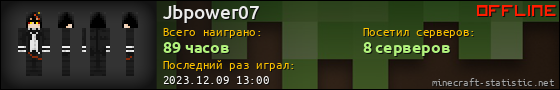 Юзербар 560x90 для Jbpower07