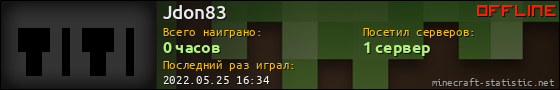 Юзербар 560x90 для Jdon83