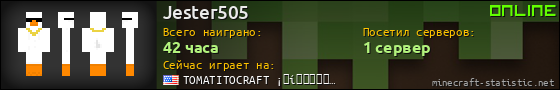 Юзербар 560x90 для Jester505
