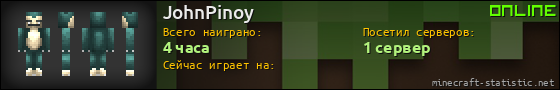 Юзербар 560x90 для JohnPinoy