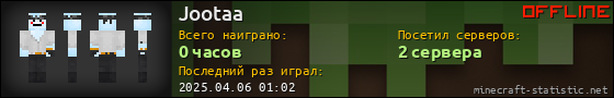 Юзербар 560x90 для Jootaa