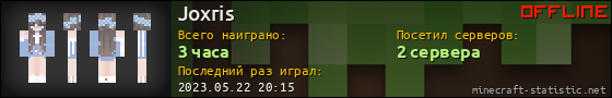 Юзербар 560x90 для Joxris