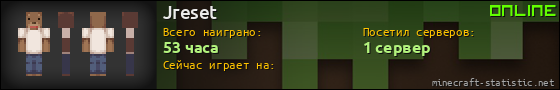 Юзербар 560x90 для Jreset