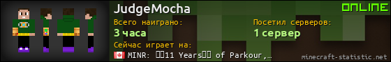 Юзербар 560x90 для JudgeMocha