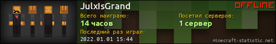 Юзербар 560x90 для JulxIsGrand