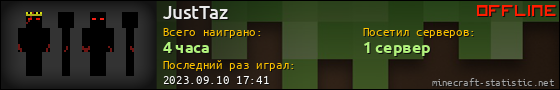 Юзербар 560x90 для JustTaz