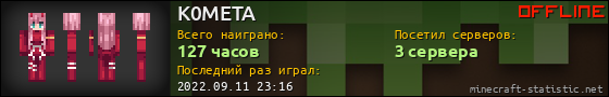 Юзербар 560x90 для K0META