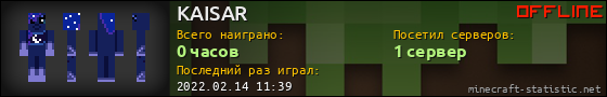 Юзербар 560x90 для KAISAR