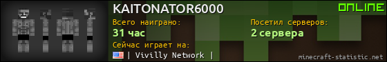 Юзербар 560x90 для KAITONATOR6000