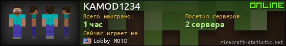 Юзербар 560x90 для KAMOD1234