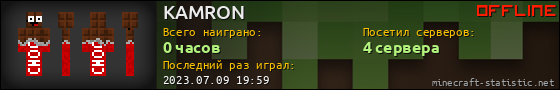 Юзербар 560x90 для KAMRON