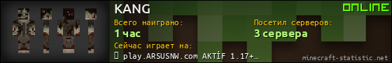 Юзербар 560x90 для KANG