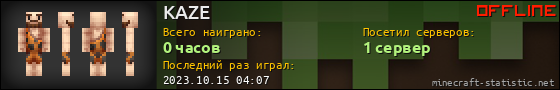 Юзербар 560x90 для KAZE