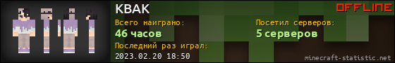 Юзербар 560x90 для KBAK
