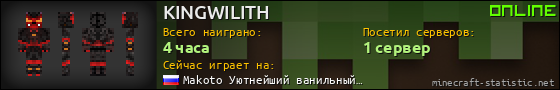 Юзербар 560x90 для KINGWILITH