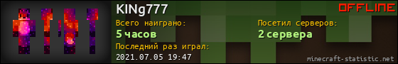 Юзербар 560x90 для KINg777