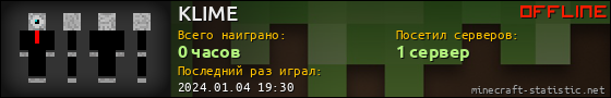Юзербар 560x90 для KLIME