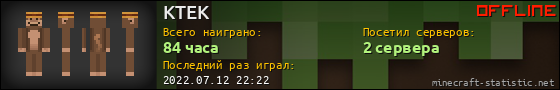 Юзербар 560x90 для KTEK