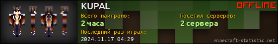 Юзербар 560x90 для KUPAL