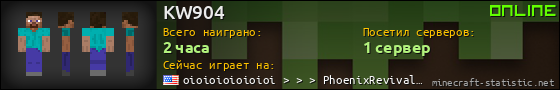 Юзербар 560x90 для KW904