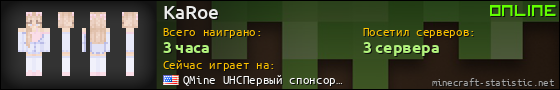 Юзербар 560x90 для KaRoe