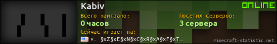 Юзербар 560x90 для Kabiv