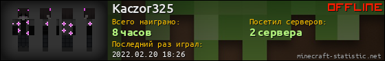 Юзербар 560x90 для Kaczor325