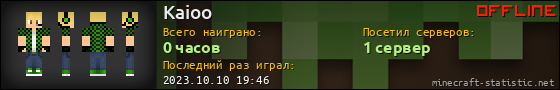 Юзербар 560x90 для Kaioo