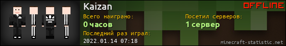 Юзербар 560x90 для Kaizan