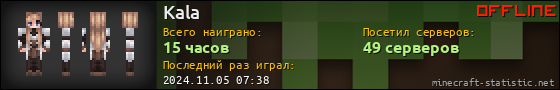 Юзербар 560x90 для Kala